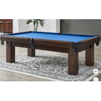 Beringer Trident 8-ft. Exotic Solid Wood Slate Billiard Table